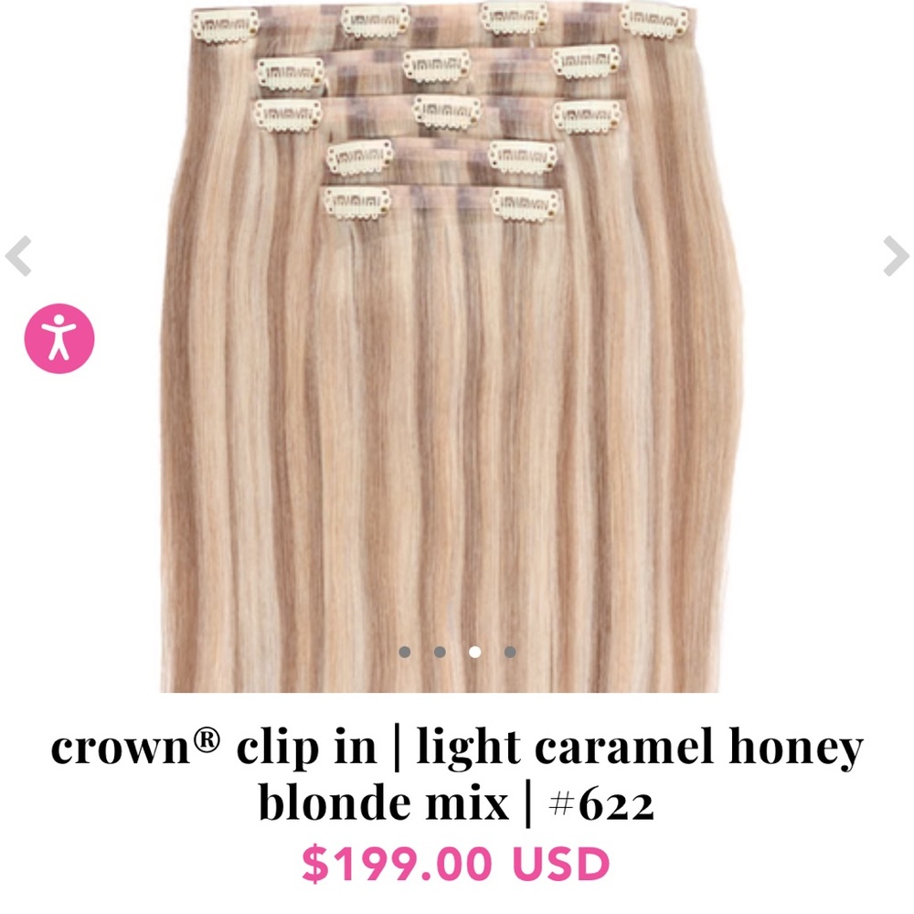 Hidden crown seamless extensions